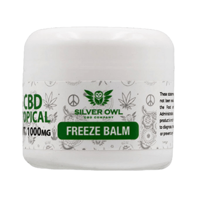 Silver Owl CBD Topical Freeze Balm
