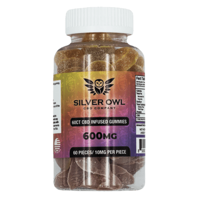 Silver Owl CBD Gummies 60CT