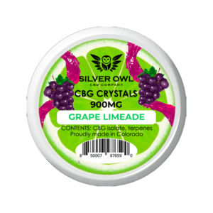 Silver Owl CBG Crystals - Grape LimeadeSilver Owl CBG Crystals 900mg Grape limeade