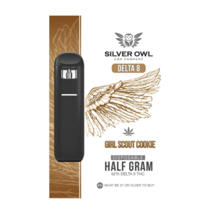 Silver Owl Delta 8 THC Half Gram Disposable Vape