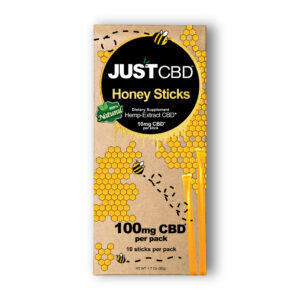 JUST CBD Honey Sicks 10 Pack 100mg